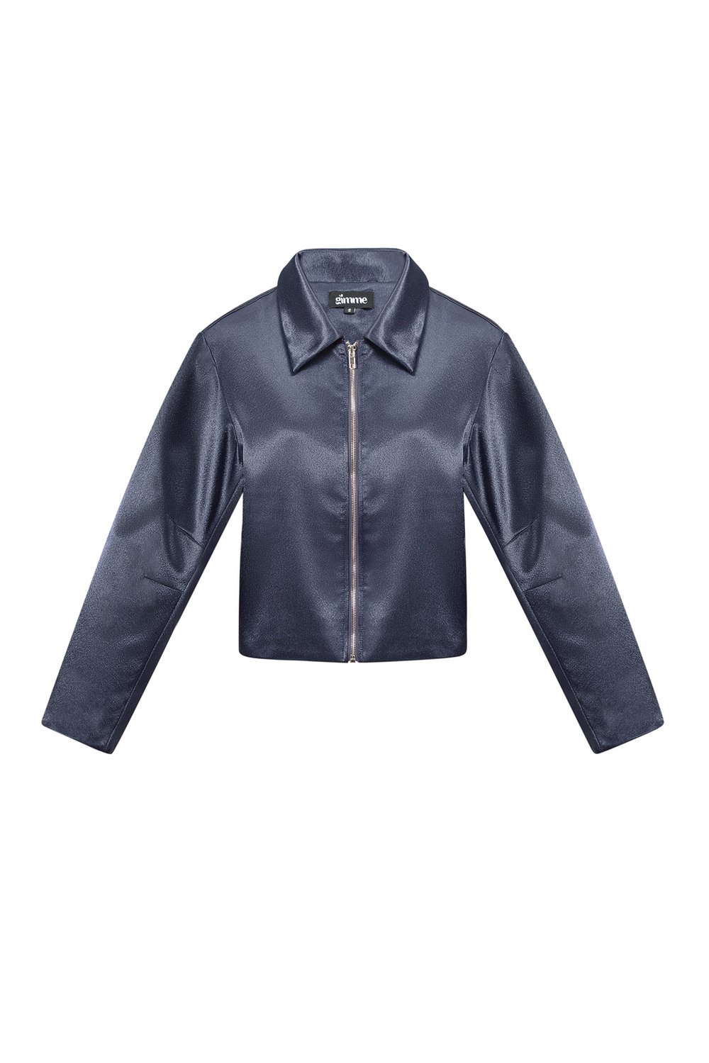Jacke in Satinoptik