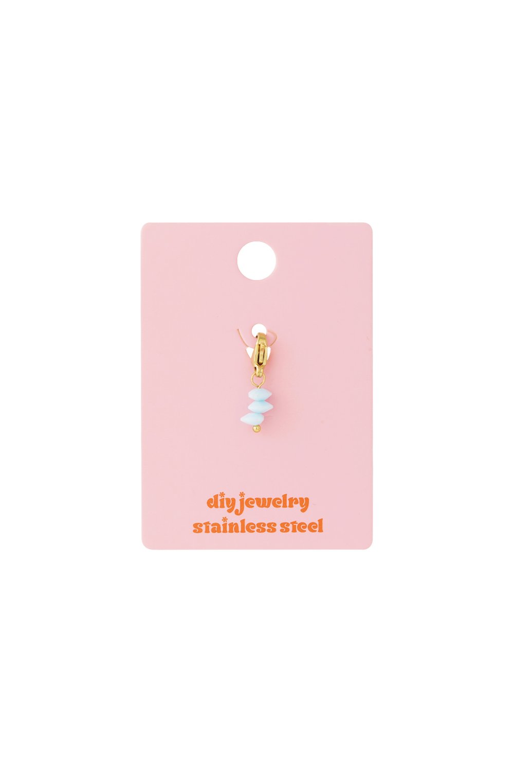 Triple stone jewelry charm Picture3