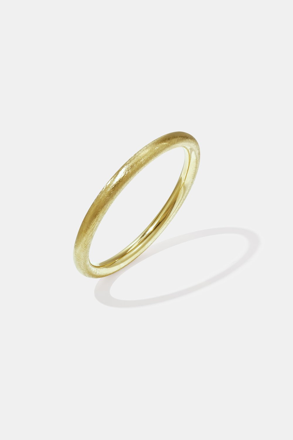 Bangle with brushed effect - 7 mm 