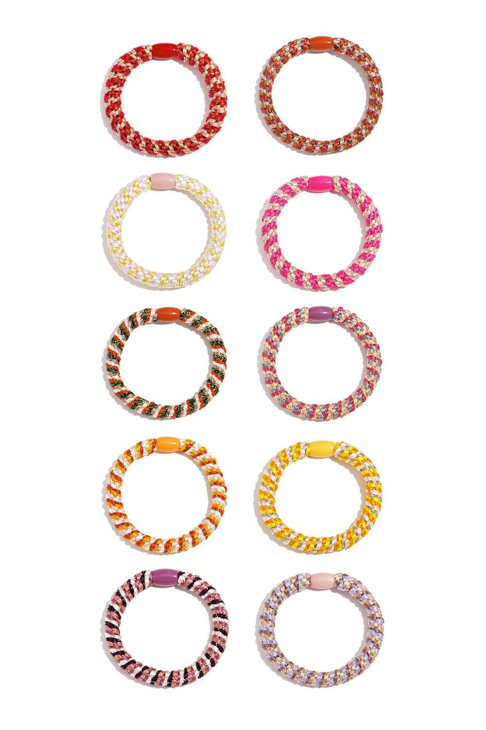 Saç kravat bilezikler Multi Polyester Resim2