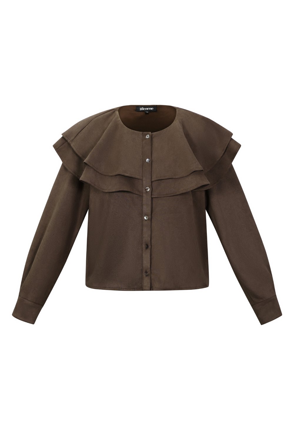 Layered Blouse Suede Picture12