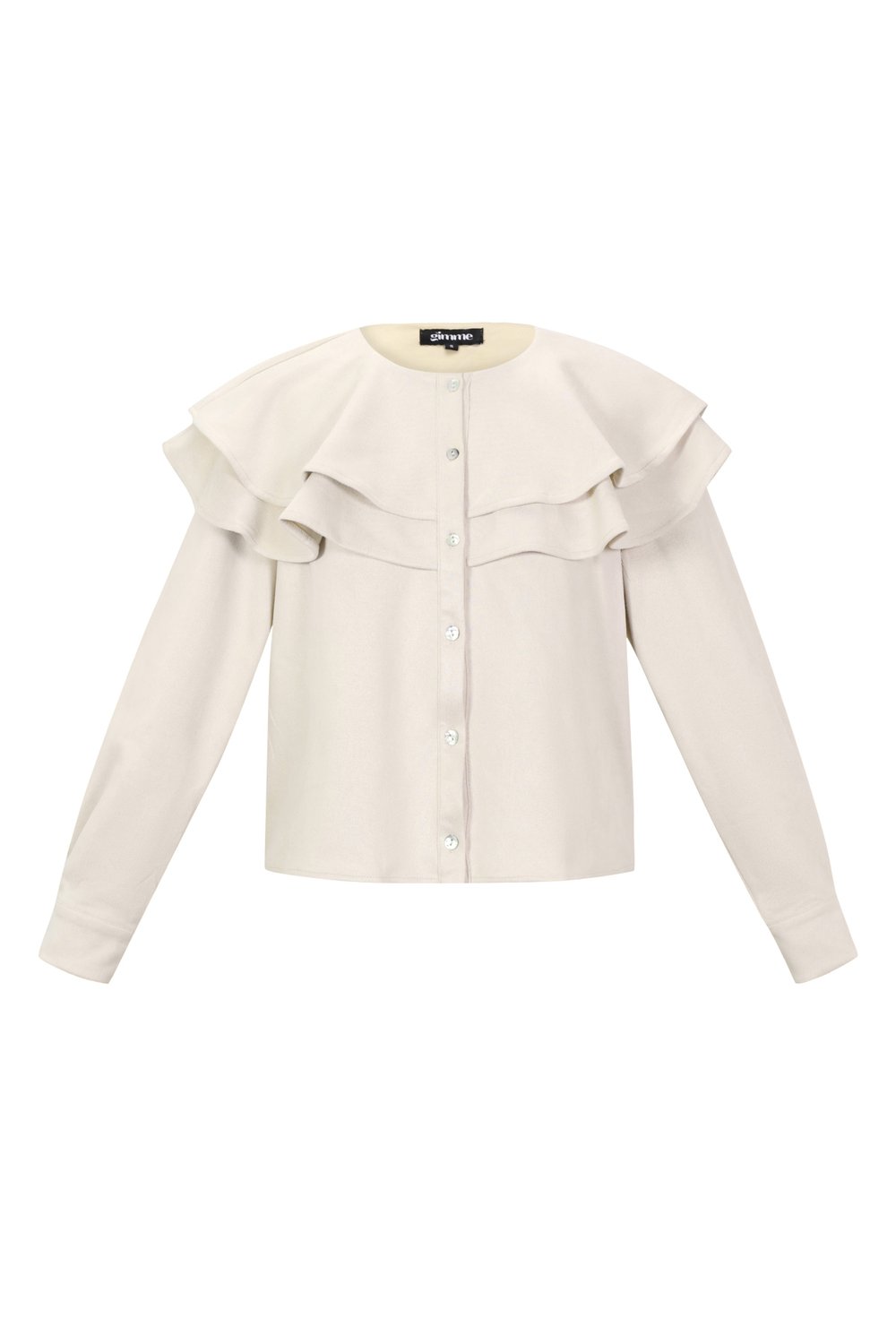 Layered Blouse Suede 