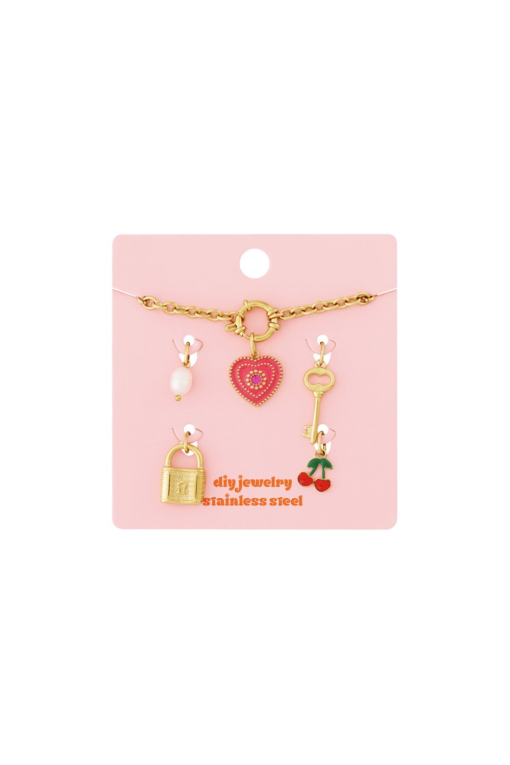 Heart DIY bracelet Picture3