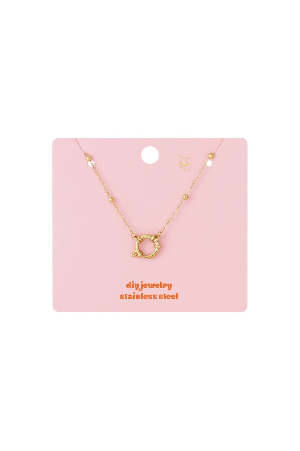 Stainless Steel Chain Necklaces Chain DIY Daily Simple Series Women's jewelry h5Picture4