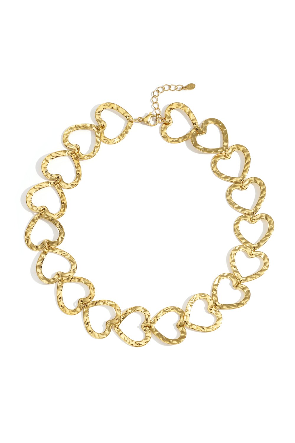 Edelstahl Kette Halsketten Herz Casual Täglich Einfache Serie frauen schmuck h5Bild3