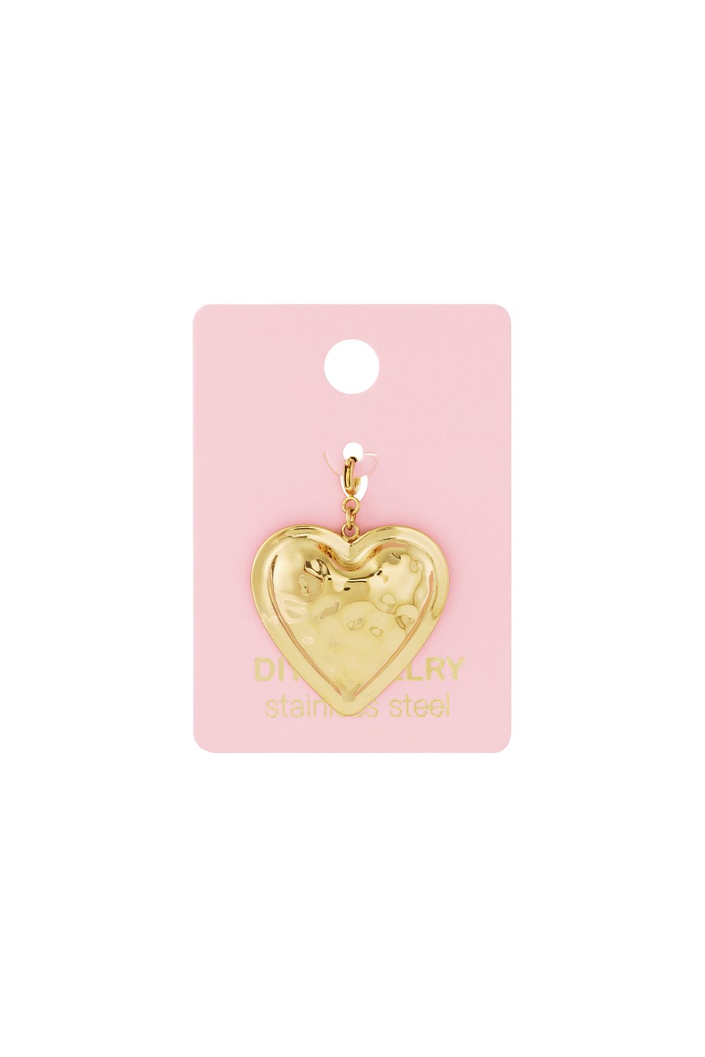 Golden love jewelry charm h5Picture3