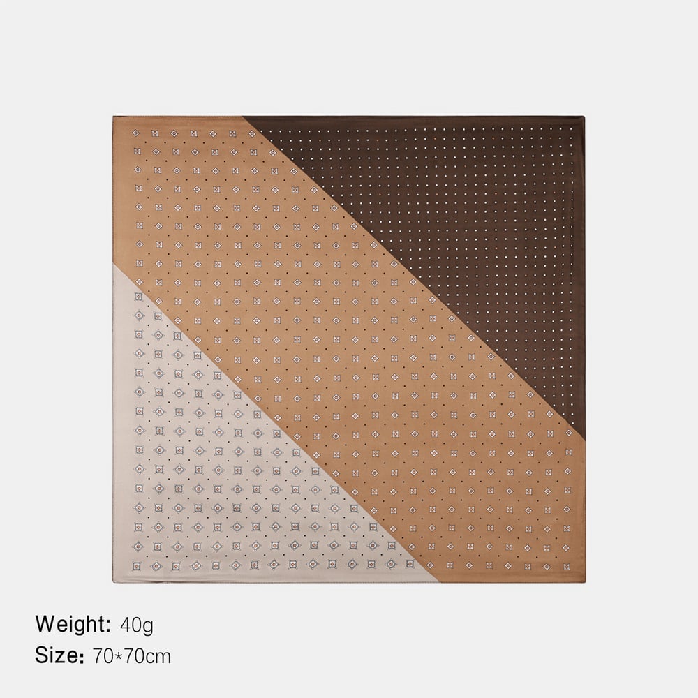 1 Piece Patchwork Polka Dots Rayon Women's Bandana Picture2