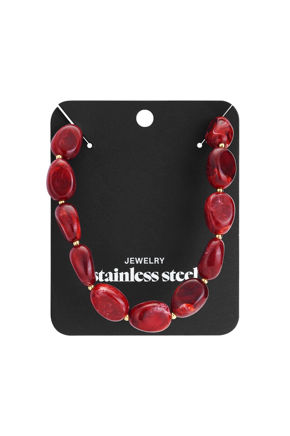 Acryl Perlen Halsketten Perlen Casual Täglich Einfache Serie frauen schmuck Bild7