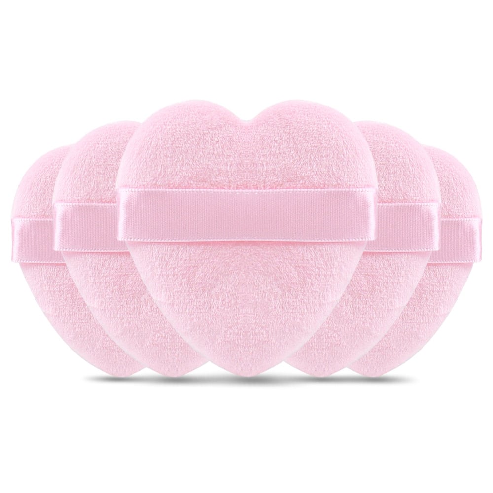 1 paire de houppettes à maquillage unisexes