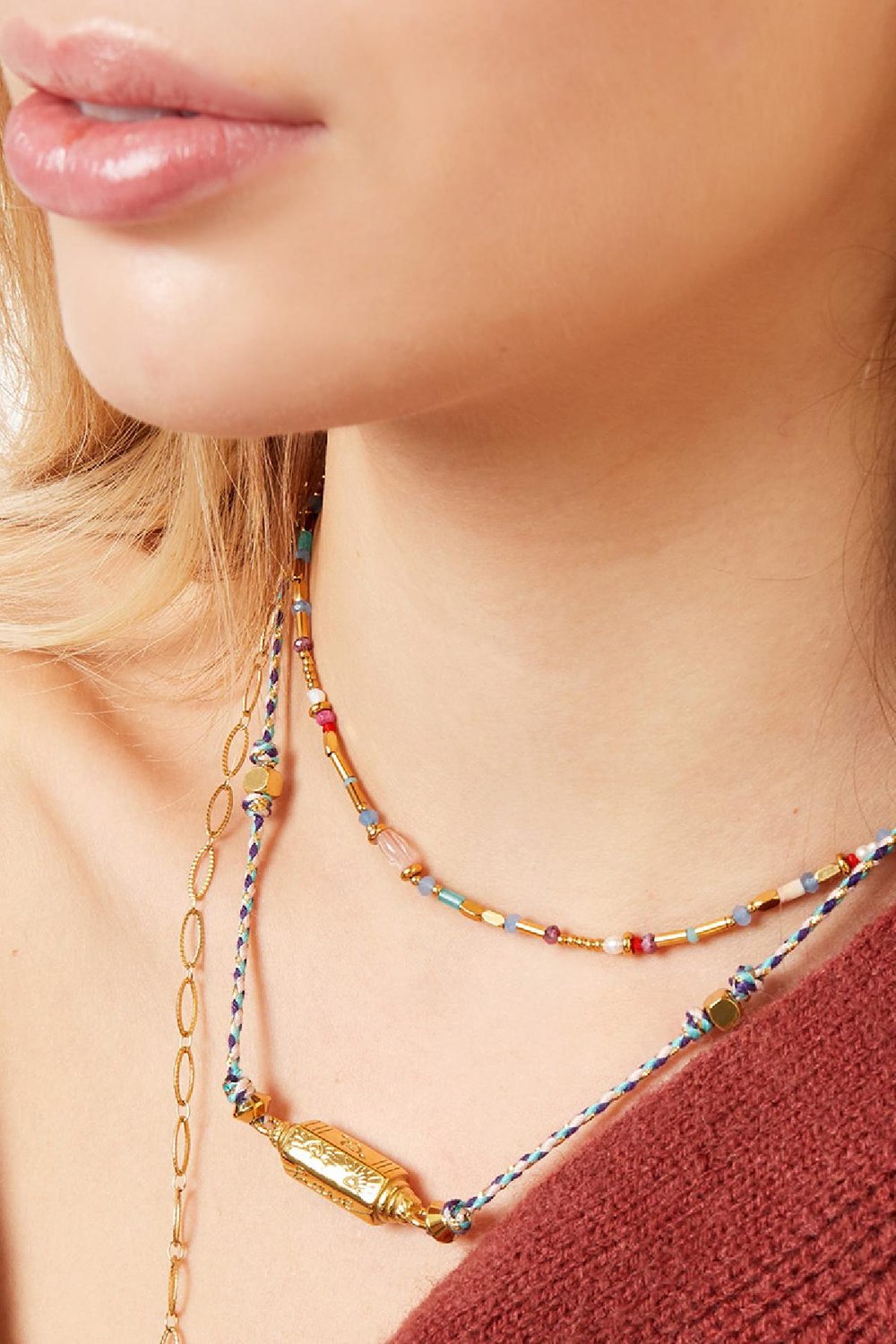 Beaded necklace