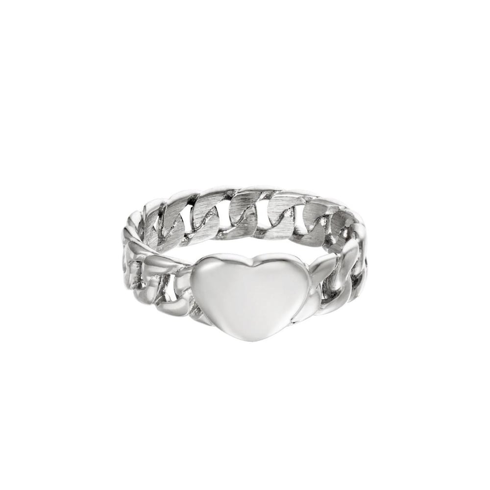 Ring Chained Heart Picture2