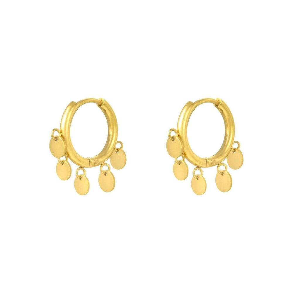 Earrings Floating Circles Picture2