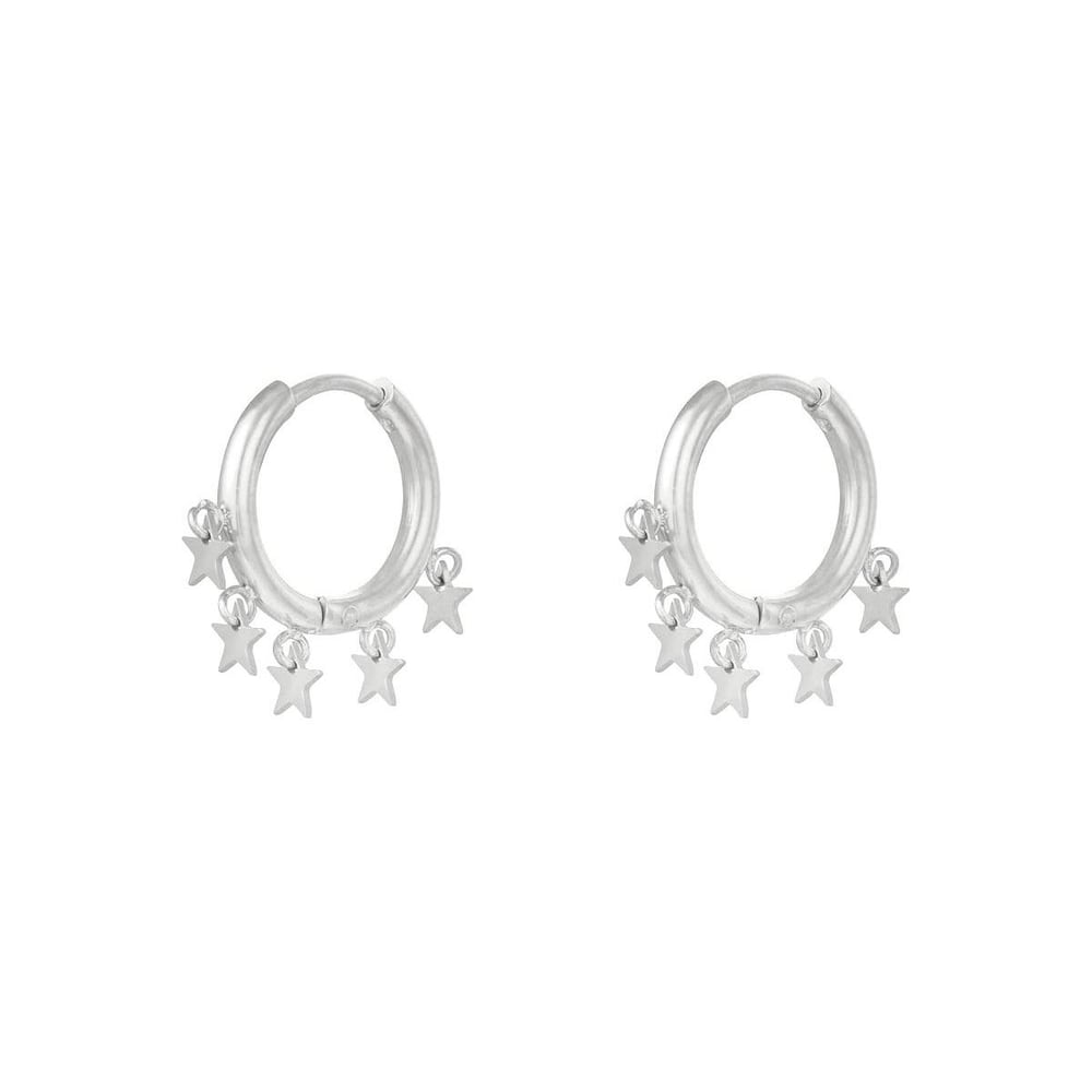 Earrings Floating Stars Picture2