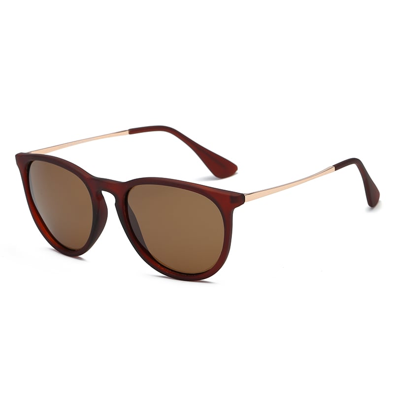 1 Pair Trendy Series Chic Leopard Print Anti-reflective Unisex Sunglasses