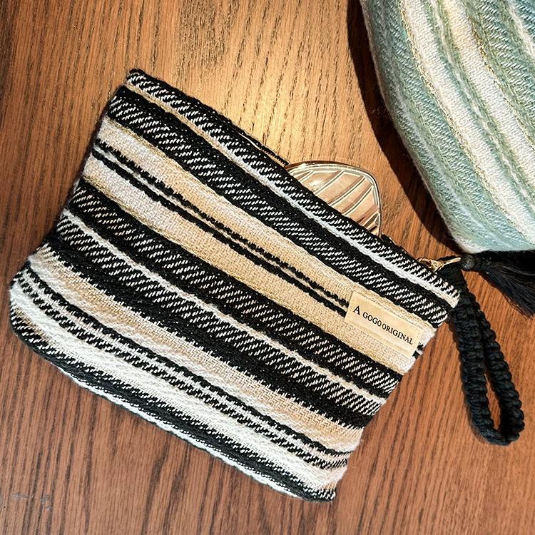 1 Piece Simple Series Classic Strip Polyester Women's Bags