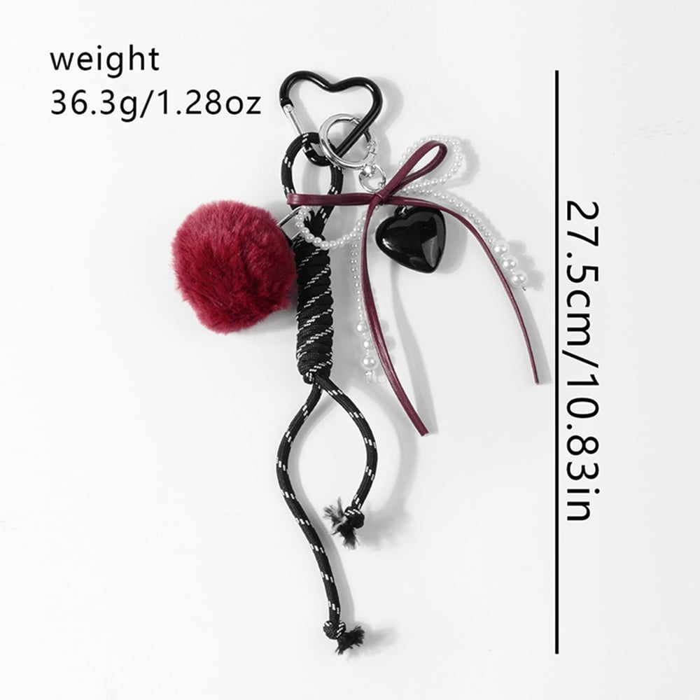 1 Piece Romantic Series Retro Heart Alloy Women's Bag Charms h5Picture2