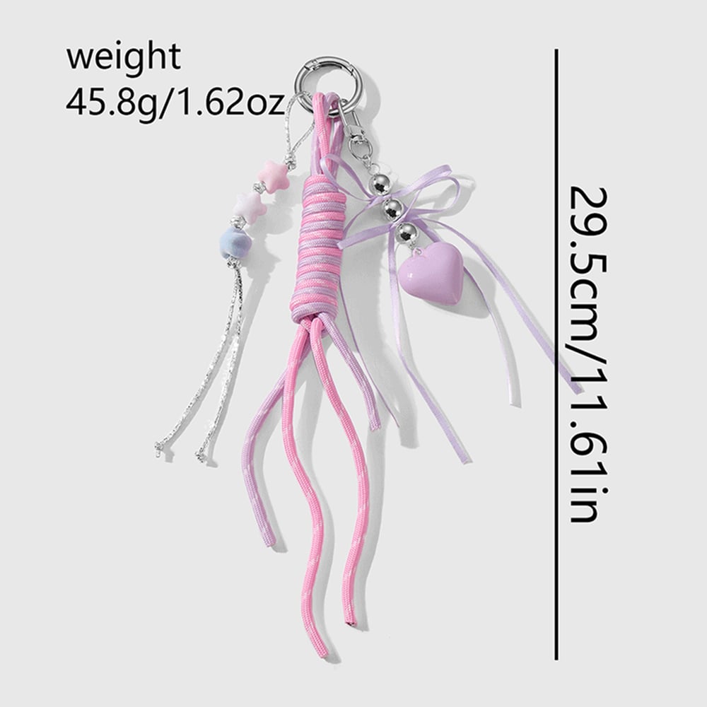 1 Piece Romantic Series Sweet Heart Alloy Women's Bag Charms h5Picture2