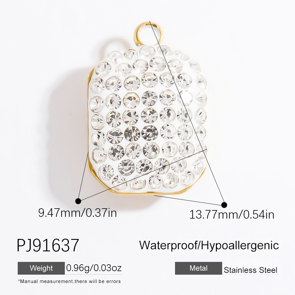 1 Piece Charming Series Vacation Starfish Oil- Glazing Stainless Steel Gold Color Women's Pendants