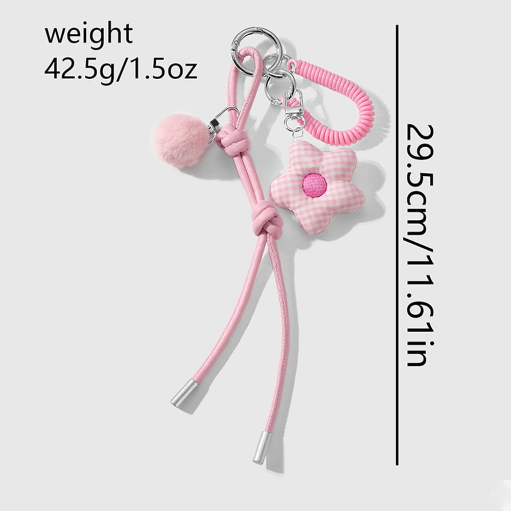 1 Stück Romantische Serie Sweet Heart Alloy Damen Taschenanhänger h5Bild2