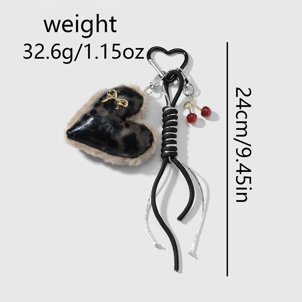 1 Piece Simple Series Retro Leopard Print Alloy Women's Bag Charms h5Picture2