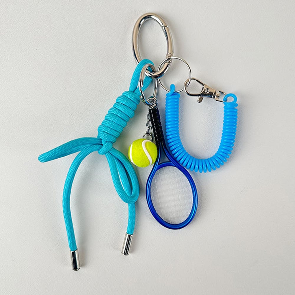 1 Piece Sport Series Blue Color Women's Bag Charms Picture2