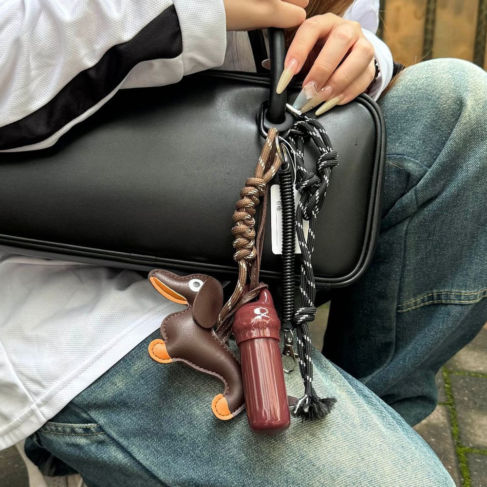 1 Piece Simple Series Cute Animal PU Women's Bag Charms h5Picture2