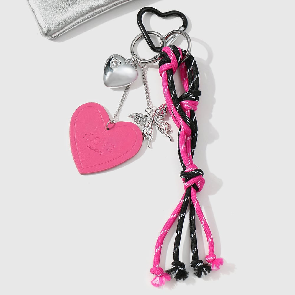 1 Piece Simple Series Retro Heart Alloy Women's Bag Charms 