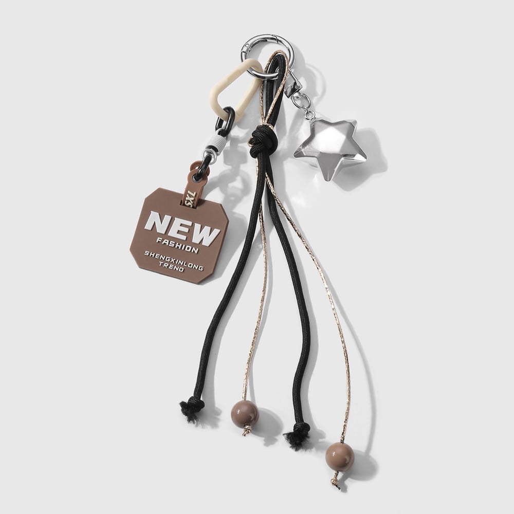 1 Stück Simple Series Sport Letter Alloy Damen Taschenanhänger