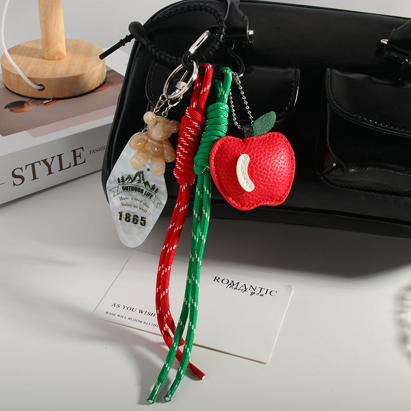 1 Piece Simple Series Sweet Plant PU Women's Bag Charms Picture2