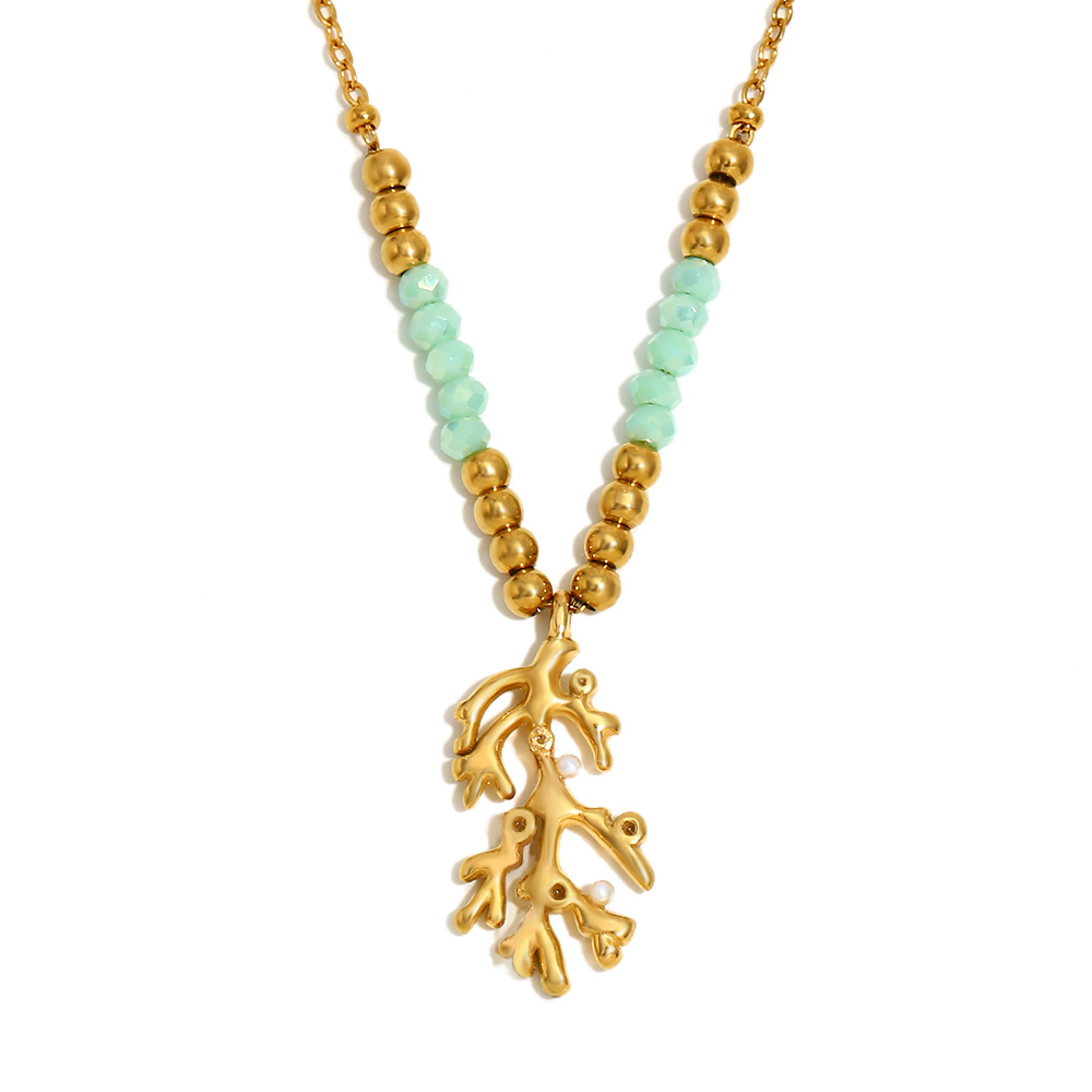 Retro Oceanic Women's Beaded Necklaces