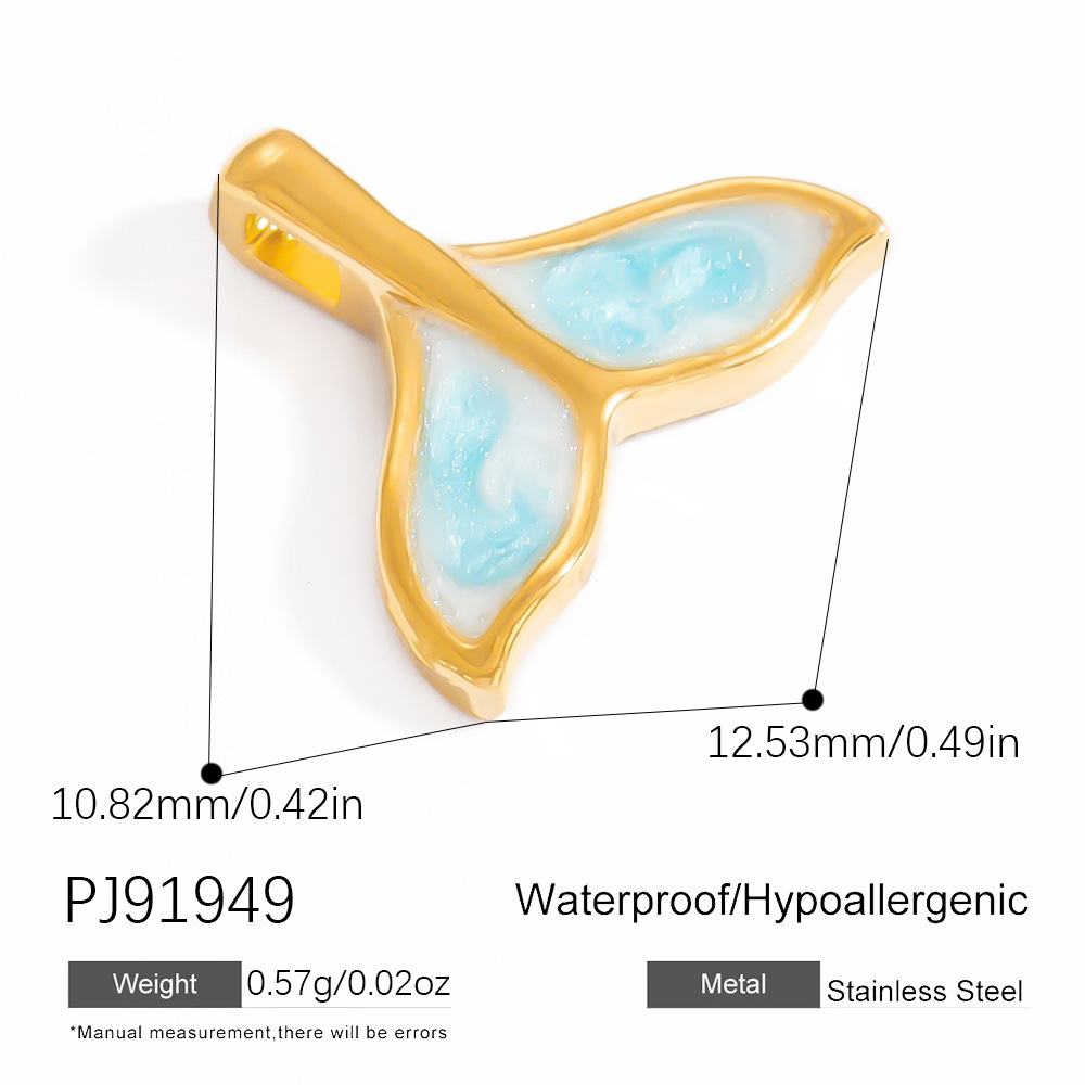 Oceanic Series Gold Color DIY Pendants 