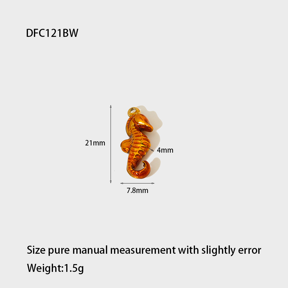 1 Piece Cute DIY Starfish Necklace Accessories Stainless Steel Women's Pendant