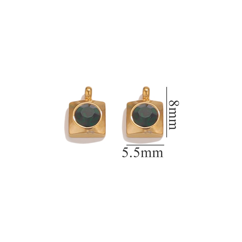 Delicate Vivid Heart Stainless Steel Gold Color Women's Pendants