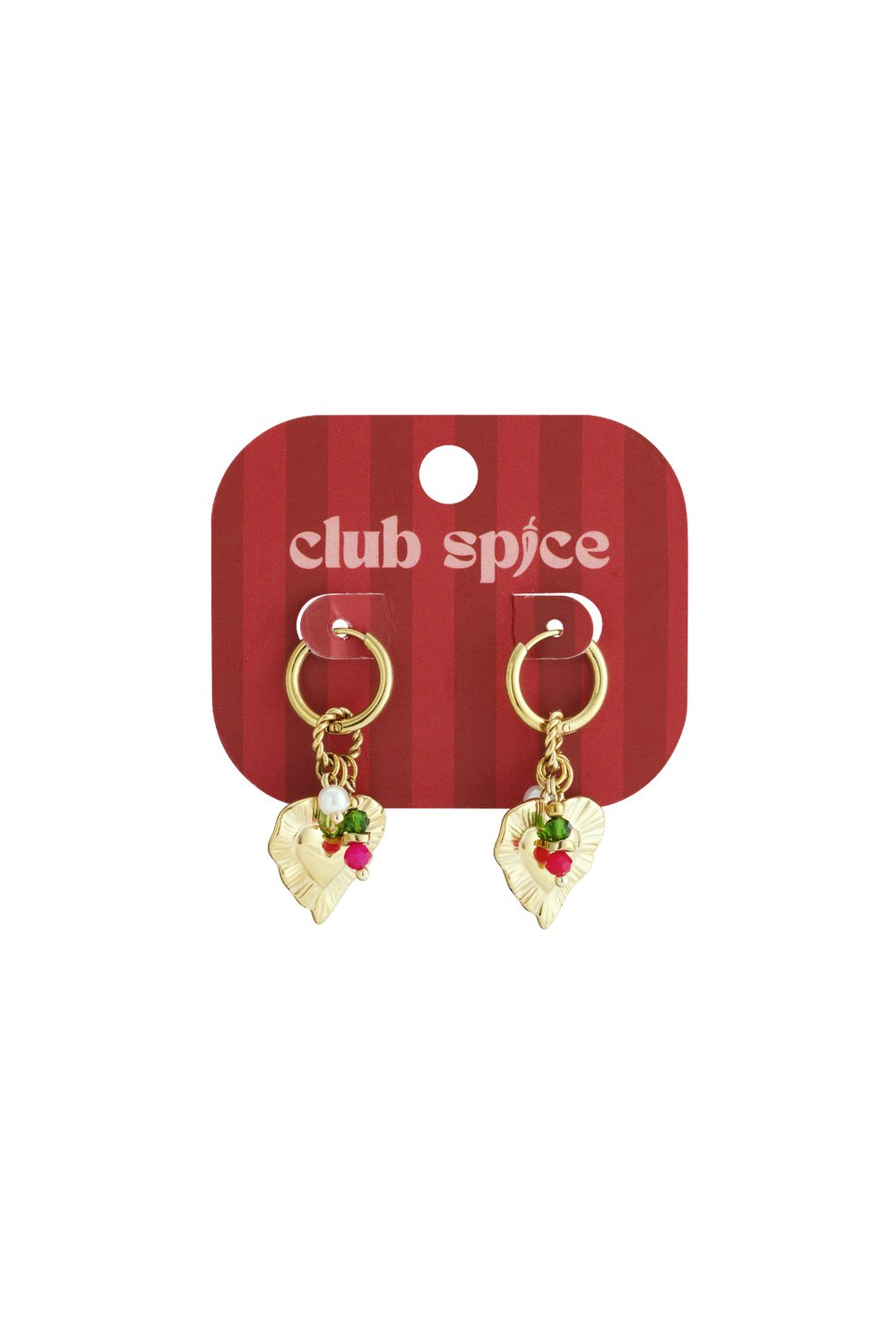 Heart Happy Charm earrings h5Picture5