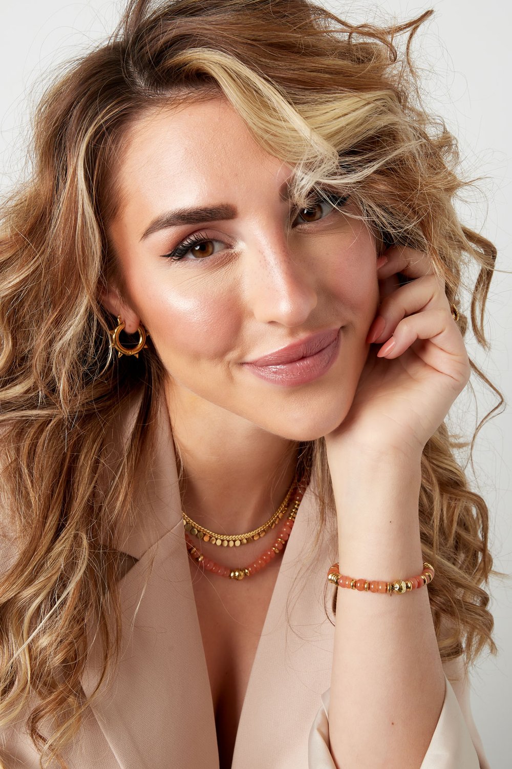 Halskette bunte Steine - Multi Stone Bild2