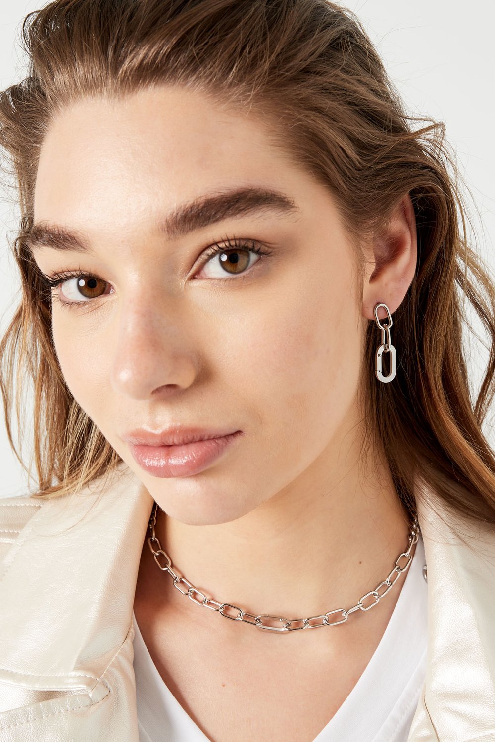 Chunky necklace - Gold Color Stainless Steel Picture4