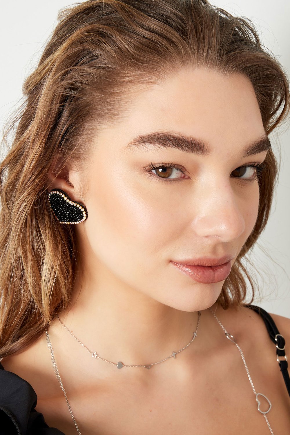 Necklace 6 charms - Gold Color Stainless Steel Picture2