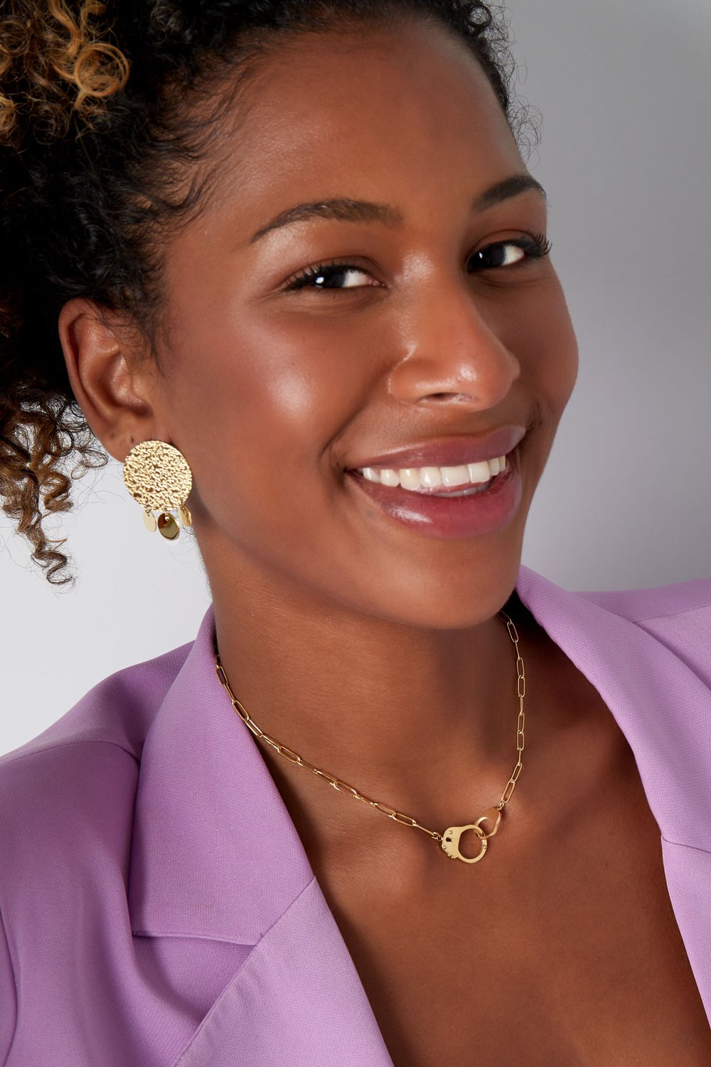 link chain connected charm Picture4