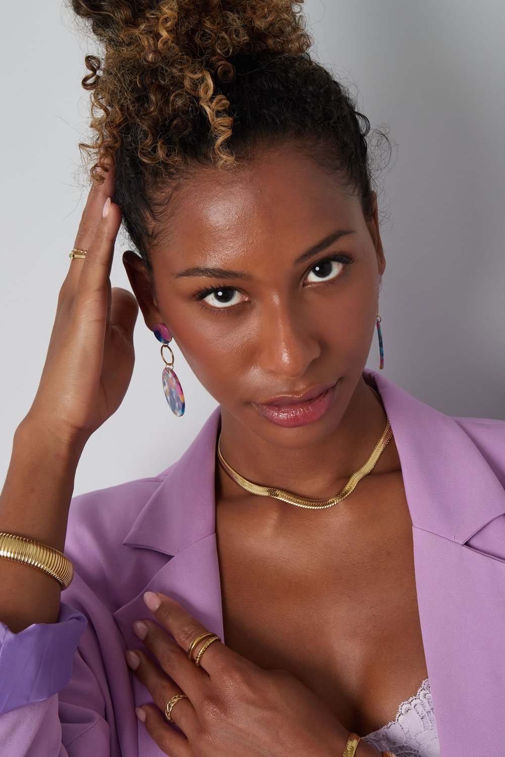 necklace flat braided Picture2