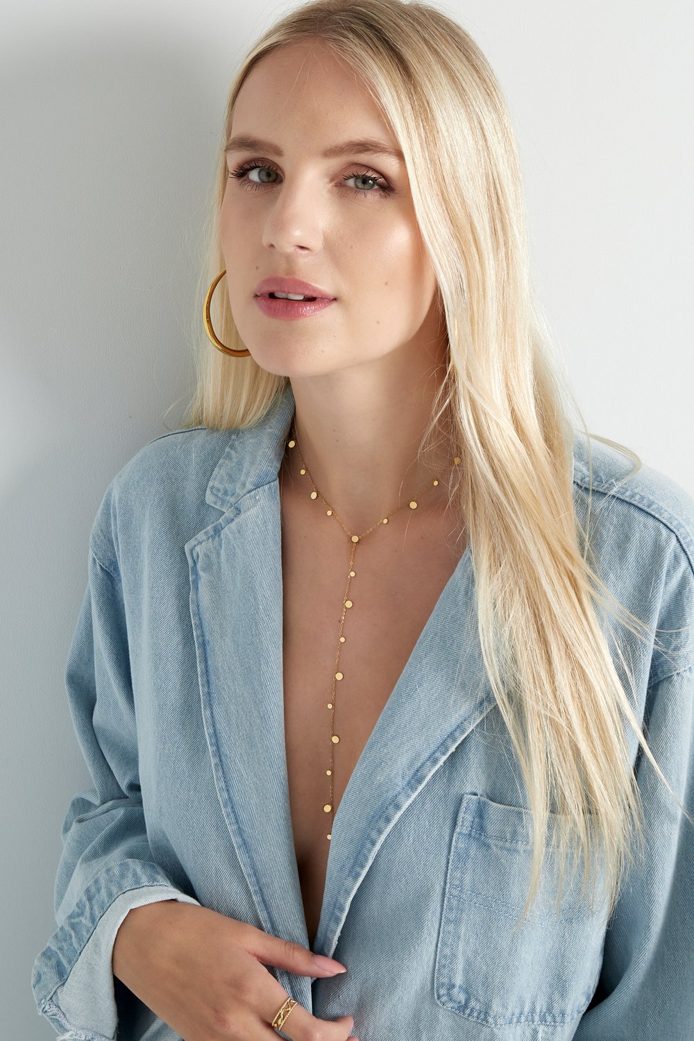 necklace center piece circles Picture4