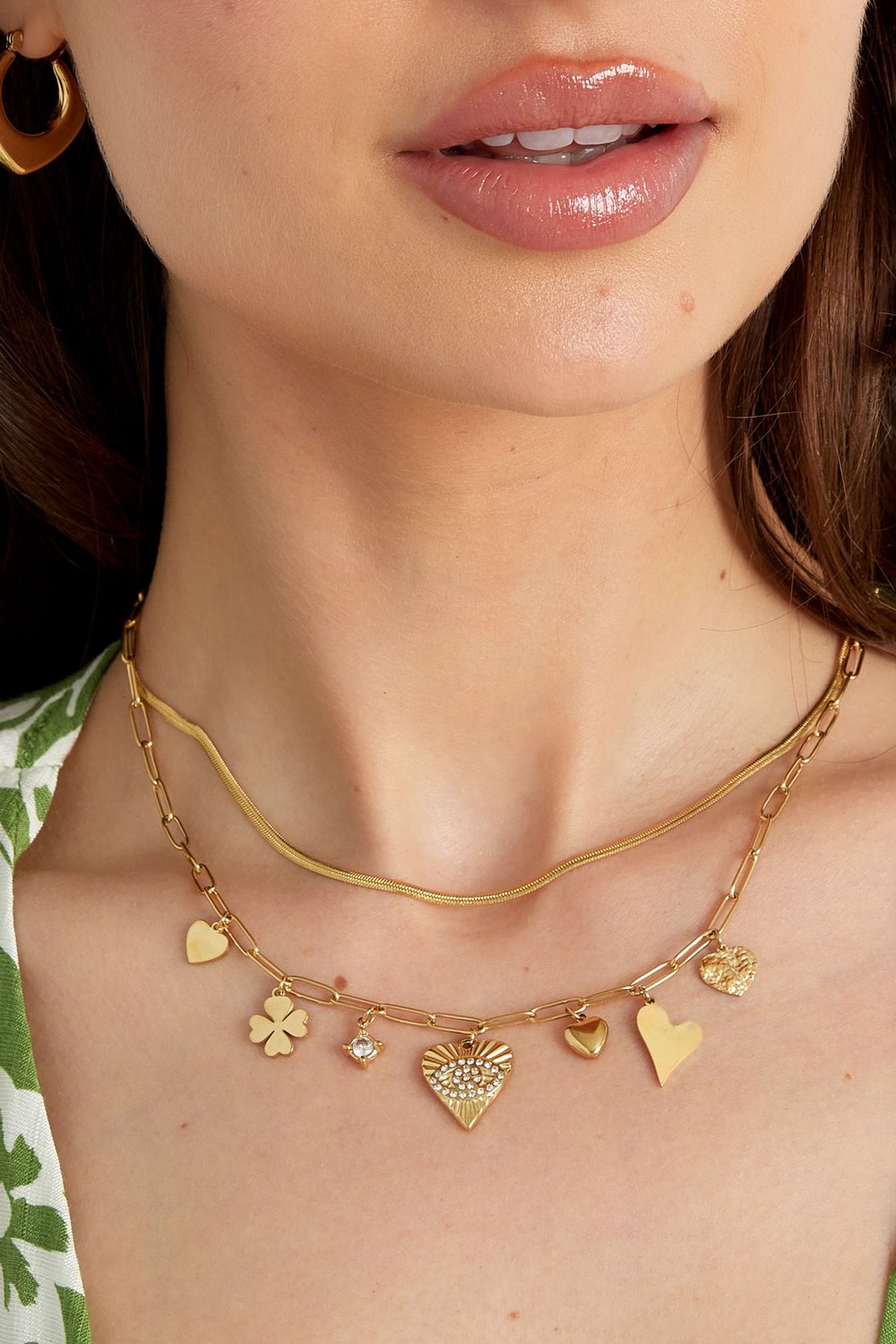 charm necklace lucky number 7 Picture3