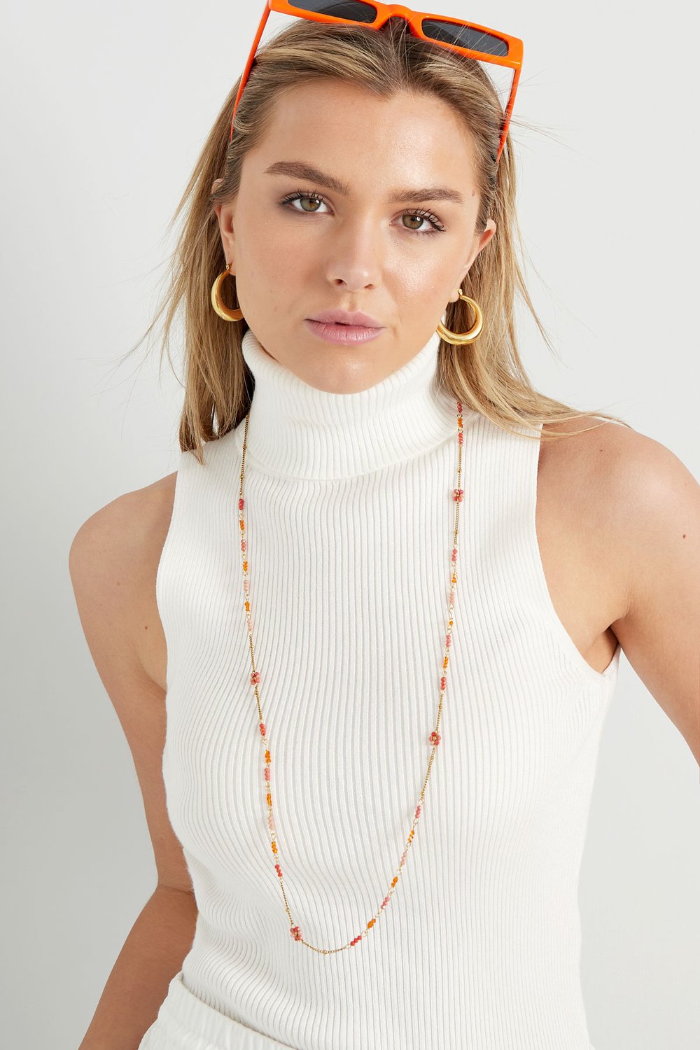 Collana lunga Brezza che sboccia Immagine4
