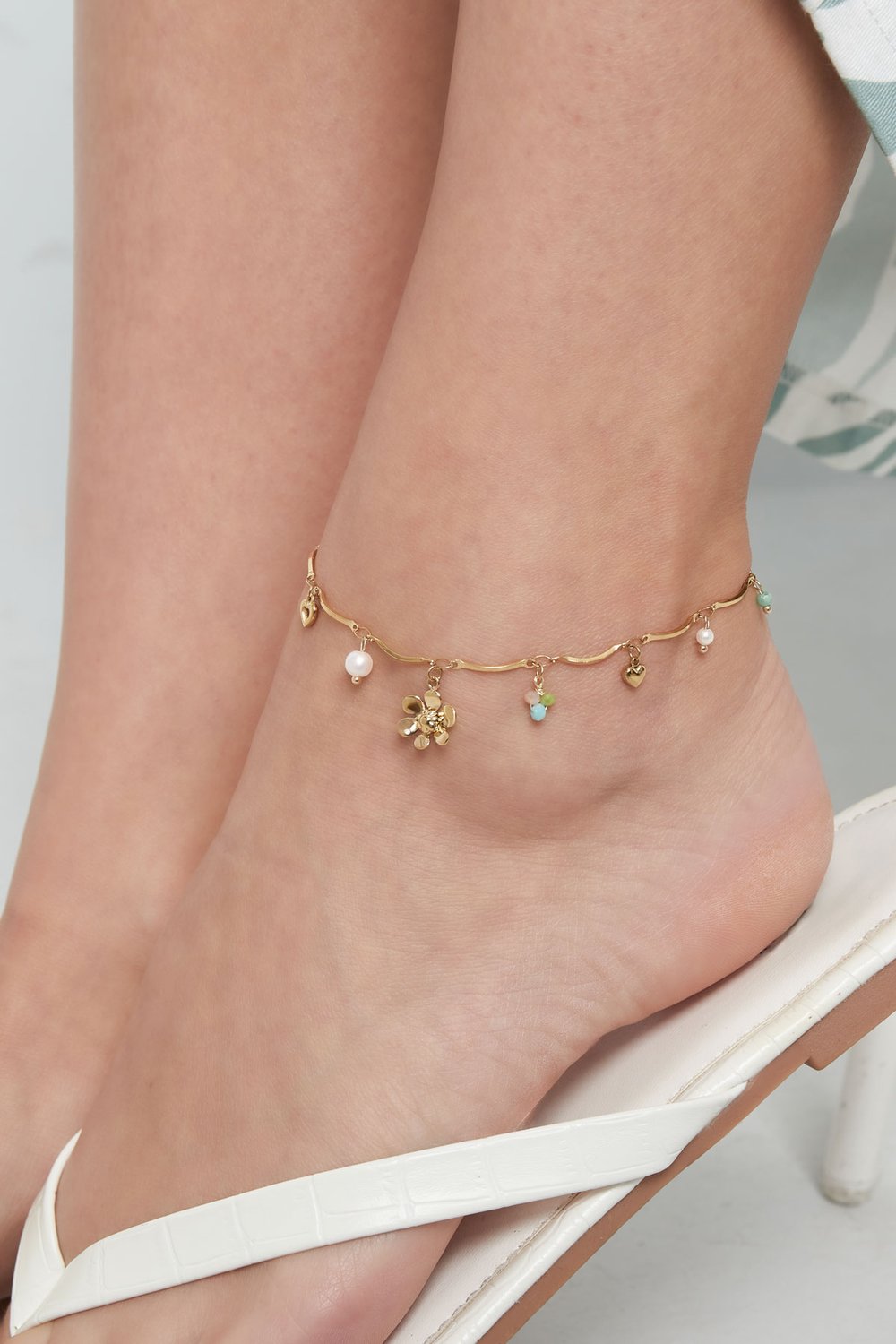 charm anklet summer flower Picture2