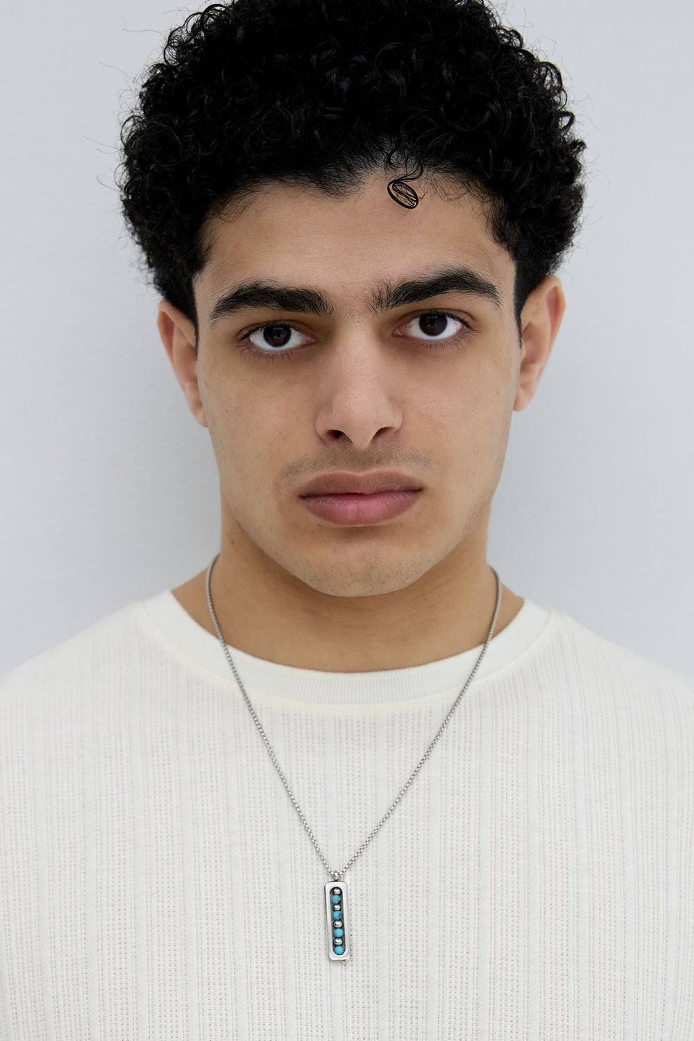 Men's necklace with ball charm Picture2
