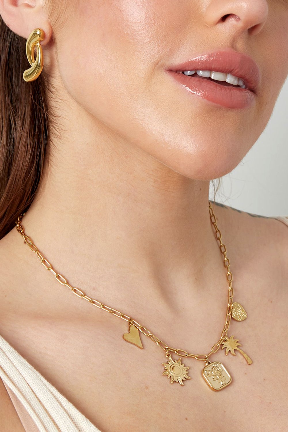 charm necklace palm possession Picture3