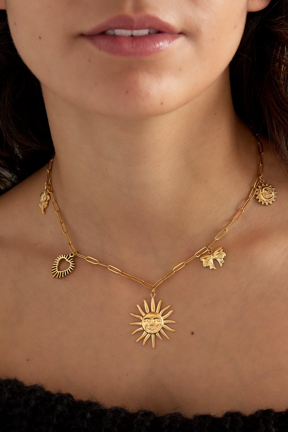 funky charms necklace Picture3