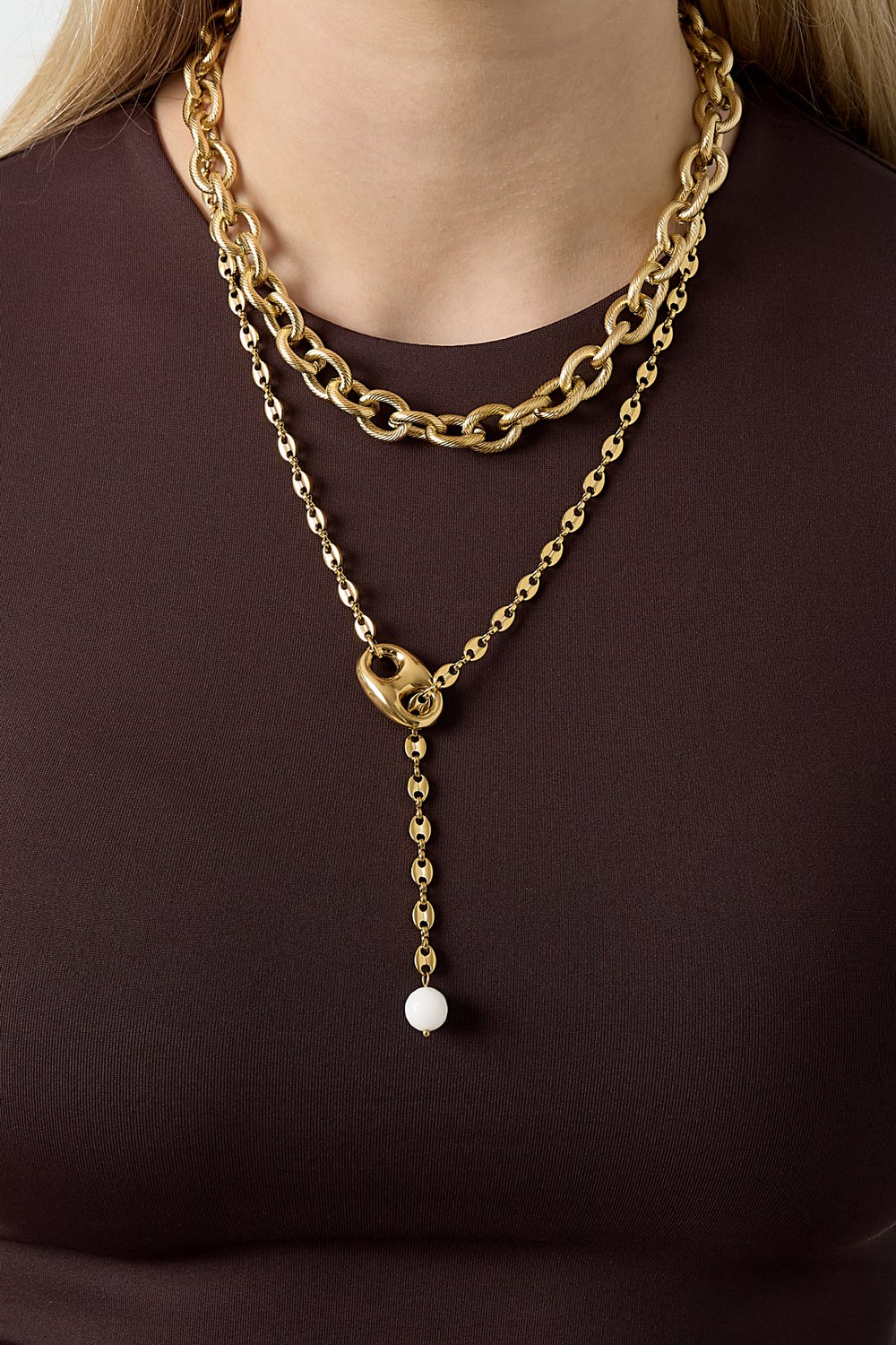 Stainless Steel Chain Necklaces Chain Simple Daily Simple Series Women's jewelry Picture2