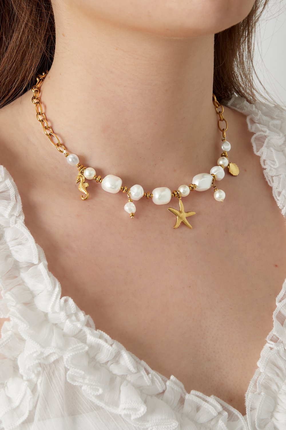 marine organism necklace Picture2