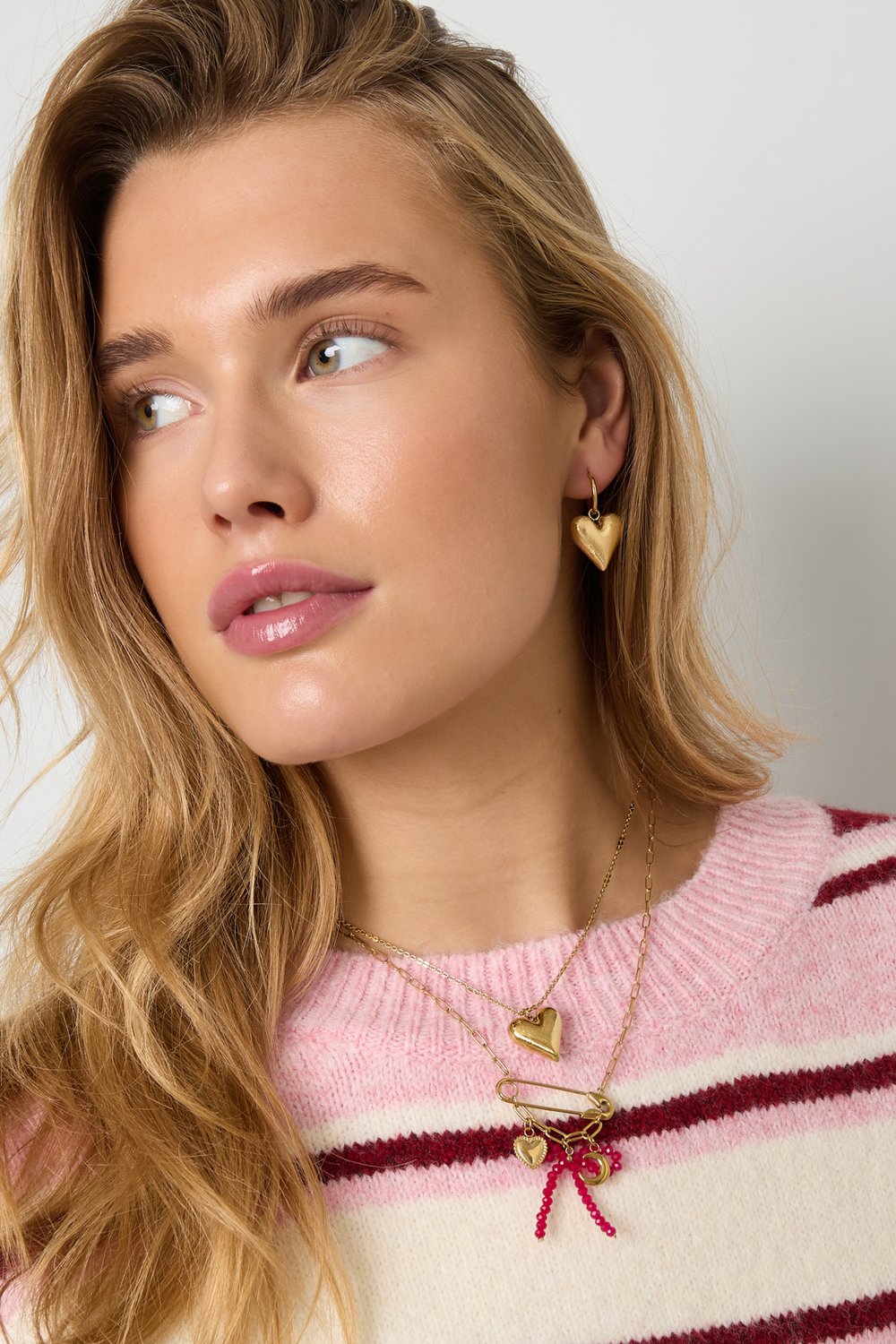 Pendant necklaces Heart Casual Daily Simple Series Women's jewelry Picture2