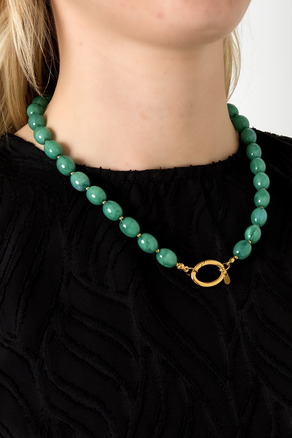 Acrylic Beaded Necklaces Beads Casual Daily-10.5*13mm Picture2